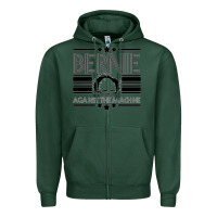 Sports Green Bernie Against The Machine Zipper Hoodie - Bettercallsaul