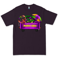 Plum mardi grass umbrella with truck Premium Tee - AdoDesignShop