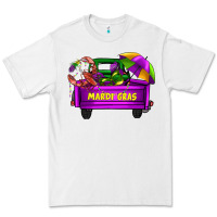 White mardi grass umbrella with truck Premium Tee - AdoDesignShop