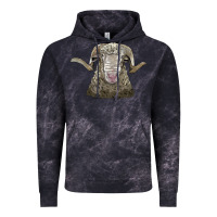 Cloud Black rambouillet sheep head Vintage Hoodie - LillyAllenDesigns