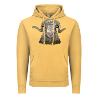 Vintage Mustard rambouillet sheep head Vintage Hoodie - LillyAllenDesigns