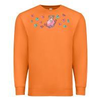 Carrot butterflies and mom Premium Sweatshirt - TumblerDesignByShophia