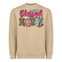 Mushroom blessed nurse Heavyweight Sweatshirt - NancyCooperArtShop