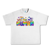 Lunar Rock we are all human Urban Heavy Tee - MaliasSmallBusiness