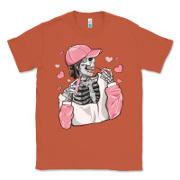 Copper skeleton girl valentine's day Classic Tee - MaliasSmallBusiness
