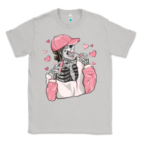 Moon Dust skeleton girl valentine's day Classic Tee - MaliasSmallBusiness