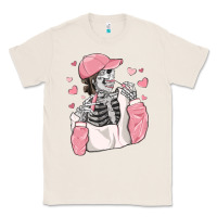Natural skeleton girl valentine's day Classic Tee - MaliasSmallBusiness