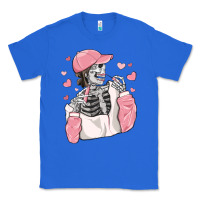 True Royal skeleton girl valentine's day Classic Tee - MaliasSmallBusiness