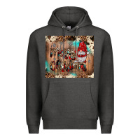 Charcoal Heather merry christmas gnome Premium Hoodie - JahusDesignShop
