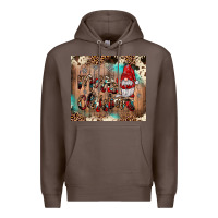 Coffee merry christmas gnome Premium Hoodie - JahusDesignShop
