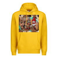 Lemon merry christmas gnome Premium Hoodie - JahusDesignShop