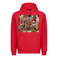 Red merry christmas gnome Premium Hoodie - JahusDesignShop