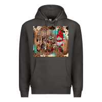 Smoke merry christmas gnome Premium Hoodie - JahusDesignShop