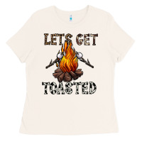 Bone lets get toasted Ladies Tee - CowhideDigitalArt