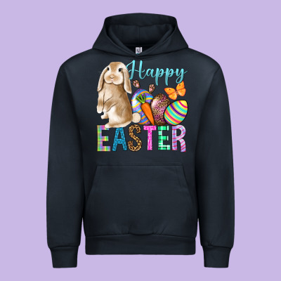 Easter Day With Truck Urban Hoodie Designed By Bundleandbundleshop