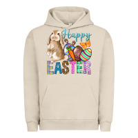 Pigment French Oak Easter Day With Truck Urban Hoodie - BundleAndBundleShop