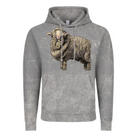 Cloud Rock merino wool sheep Vintage Hoodie - LillyAllenDesigns