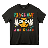Peace Out 2024 2nd Grade Heavy Core Tee | Teevron