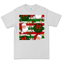 Christmas  Santa Clause And Ornaments Seamless  Pattern Premium Tee | Teevron