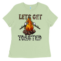 Matcha lets get toasted Ladies Tee - CowhideDigitalArt