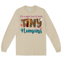 Mushroom its a good day to teach tiny humans Long Sleeve Tee - NancyCooperArtShop