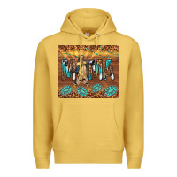 Antique Gold our lady of guadalupe Premium Hoodie - TumblerDesignByShophia