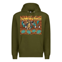 Army Green our lady of guadalupe Premium Hoodie - TumblerDesignByShophia