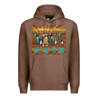 Chestnut our lady of guadalupe Premium Hoodie - TumblerDesignByShophia