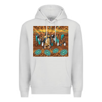 Dove Grey our lady of guadalupe Premium Hoodie - TumblerDesignByShophia