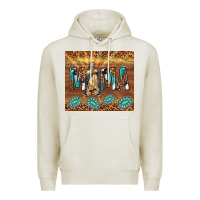 Oatmeal Heather our lady of guadalupe Premium Hoodie - TumblerDesignByShophia