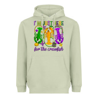 Matcha I'm just here for the Crawfish Heavyweight Hoodie - HowdyJamesFarm