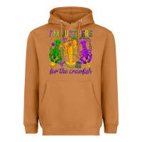 Meerkat I'm just here for the Crawfish Heavyweight Hoodie - HowdyJamesFarm