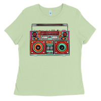 Matcha Boombox Ladies Tee - FaDigitalArtStudio