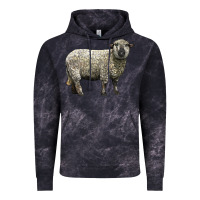 Cloud Black hampshire sheep Vintage Hoodie - LillyAllenDesigns