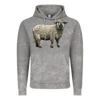 Cloud Rock hampshire sheep Vintage Hoodie - LillyAllenDesigns