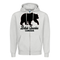 Dove Grey British Cloumbia Canada Zipper Hoodie - Bettercallsaul