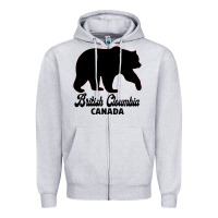 Heather Grey British Cloumbia Canada Zipper Hoodie - Bettercallsaul