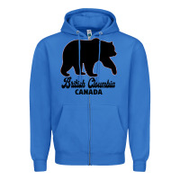 True Royal British Cloumbia Canada Zipper Hoodie - Bettercallsaul