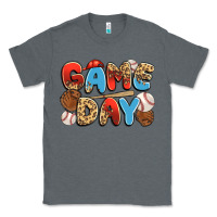 Charcoal Heather game day baseball Classic Tee - JahusDesignShop
