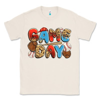 Natural game day baseball Classic Tee - JahusDesignShop
