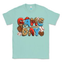 Seafoam game day baseball Classic Tee - JahusDesignShop