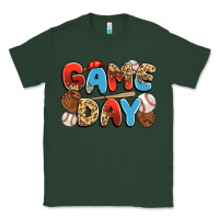 Sports Green game day baseball Classic Tee - JahusDesignShop