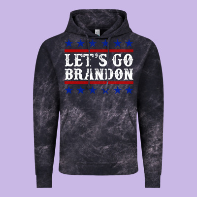 Let's Go Brandon Vintage Hoodie Designed By Jasminsmagicworld