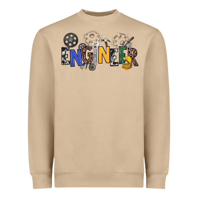 Engineer Heavyweight Sweatshirt by NancyCooperArtShop | Teevron
