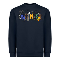 Navy engineer Heavyweight Sweatshirt - NancyCooperArtShop