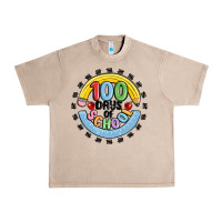 French Oak 100 days of school Urban Heavy Tee - MaliasSmallBusiness