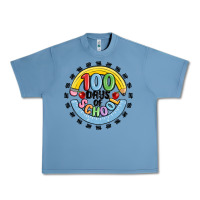 Pebble Blue 100 days of school Urban Heavy Tee - MaliasSmallBusiness