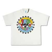Pistachio 100 days of school Urban Heavy Tee - MaliasSmallBusiness
