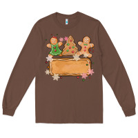 Chestnut costom name christmas cookie Long Sleeve Tee - MaliasSmallBusiness