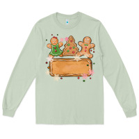 Matcha costom name christmas cookie Long Sleeve Tee - MaliasSmallBusiness